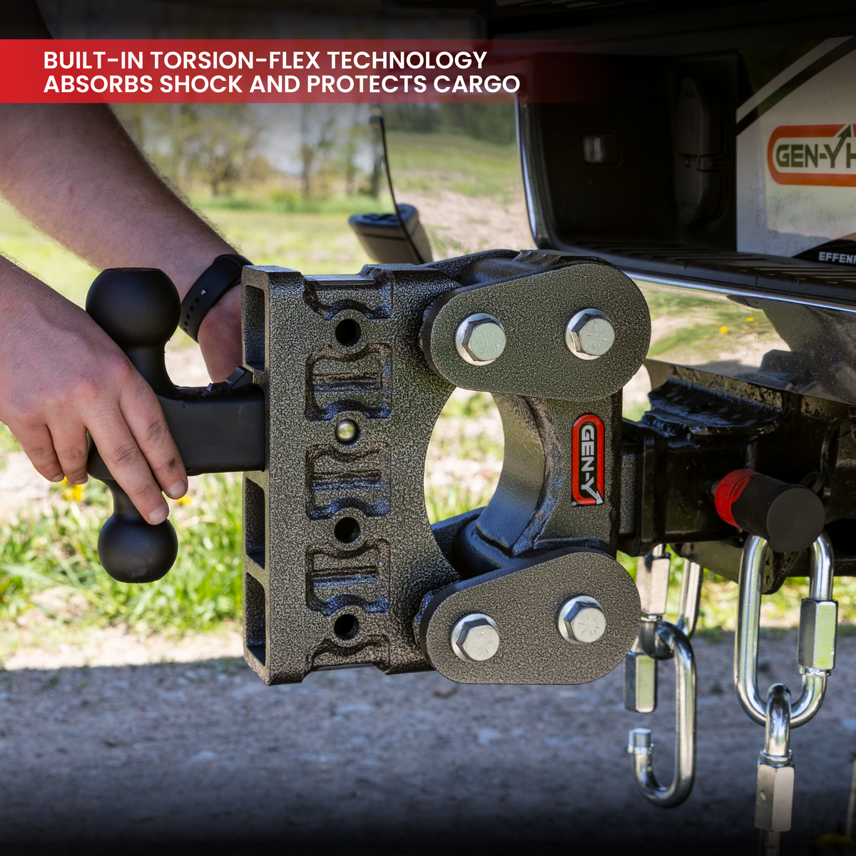 The BOSS 16K (Torsion-Flex) Drop Hitch (2" or 2 ½" Shank)