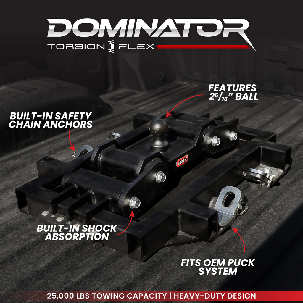 DOMINATOR Torsion-Flex Gooseneck Ball