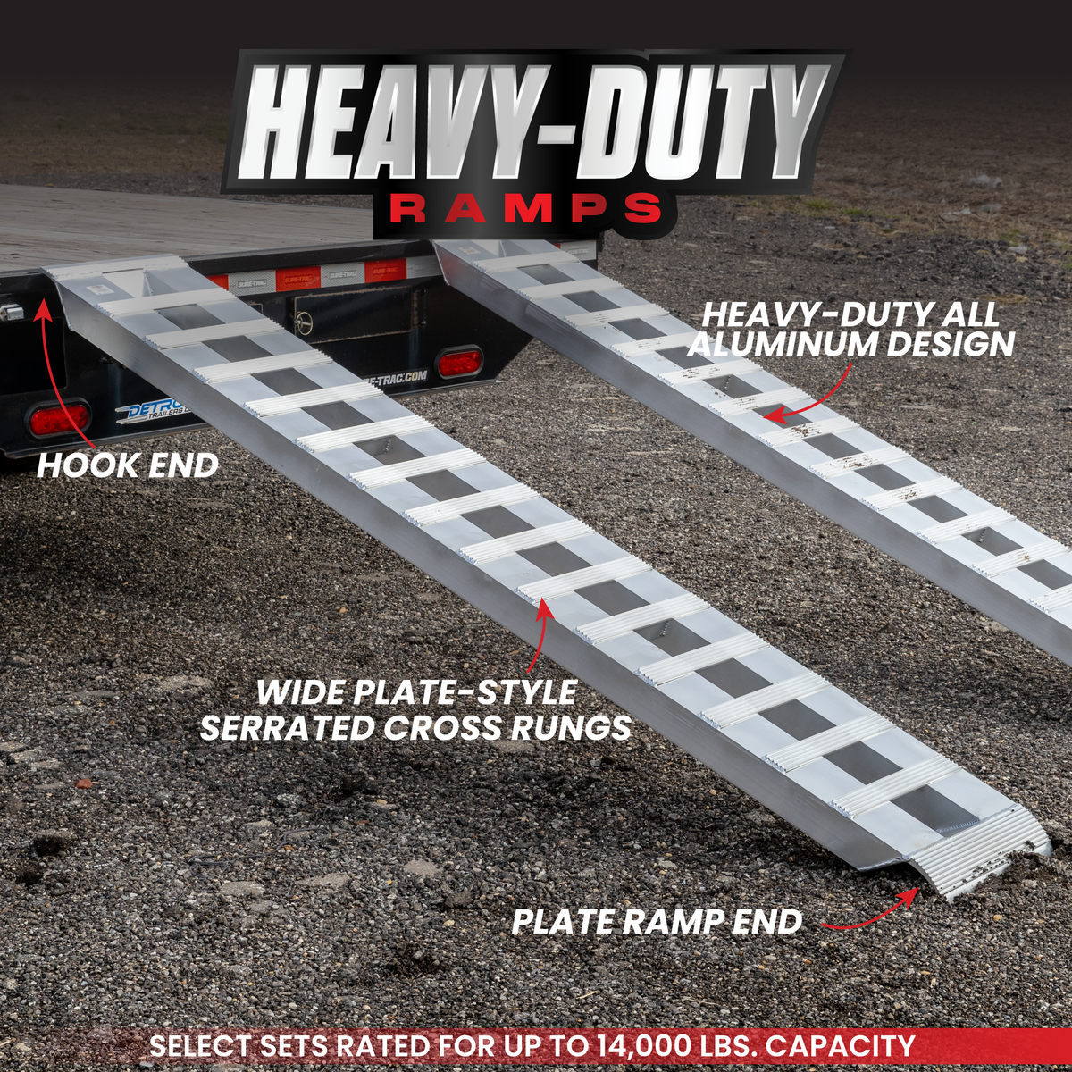 Heavy-Duty Aluminum Loading Ramps