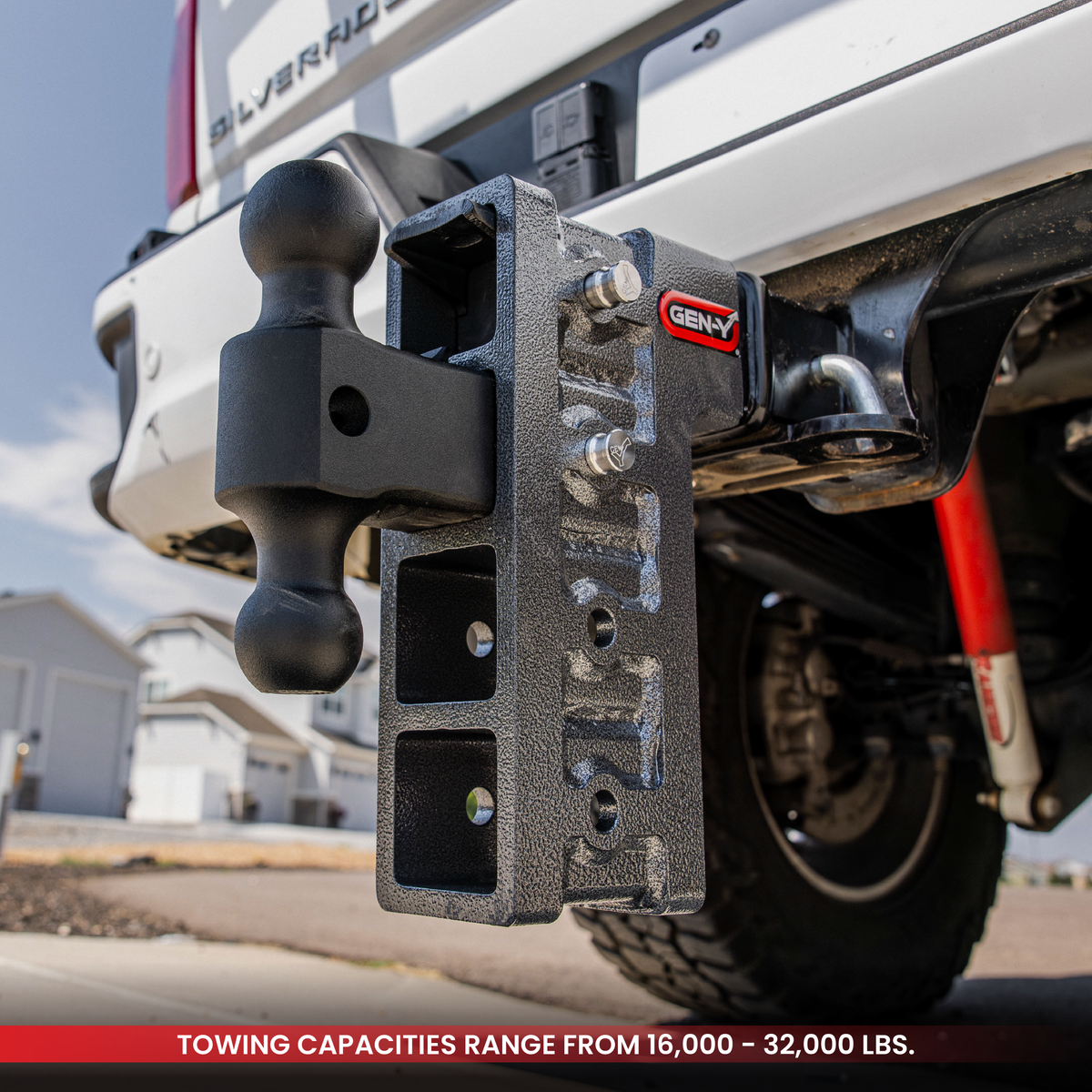 The MEGA-DUTY Bolt-On Adjustable Hitch