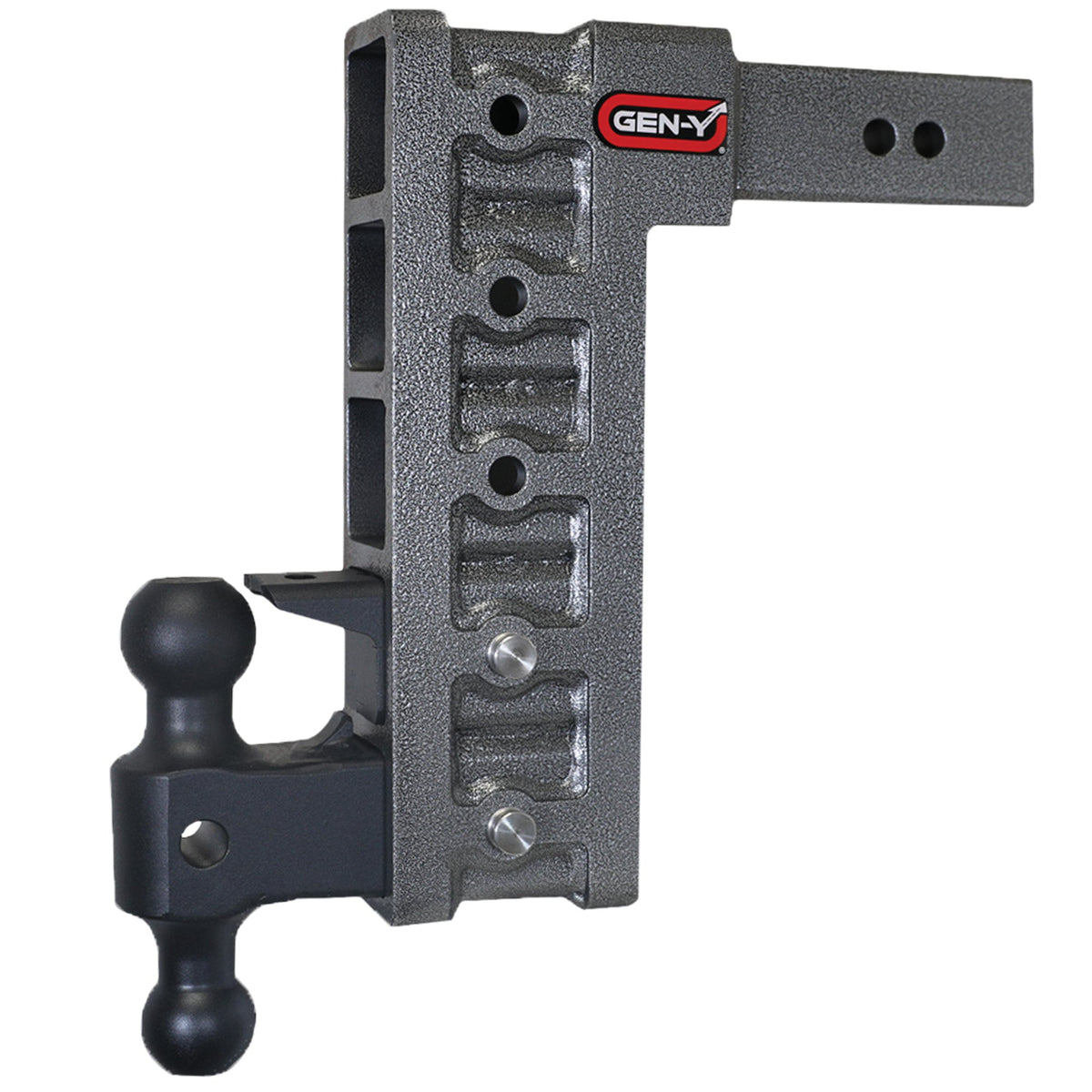 GEN-Y The MEGA-DUTY 21K Drop Hitch (2 1/2" Shank) product photo (model GH-625), 21,000 lb capacity, 2 1/2" Shank