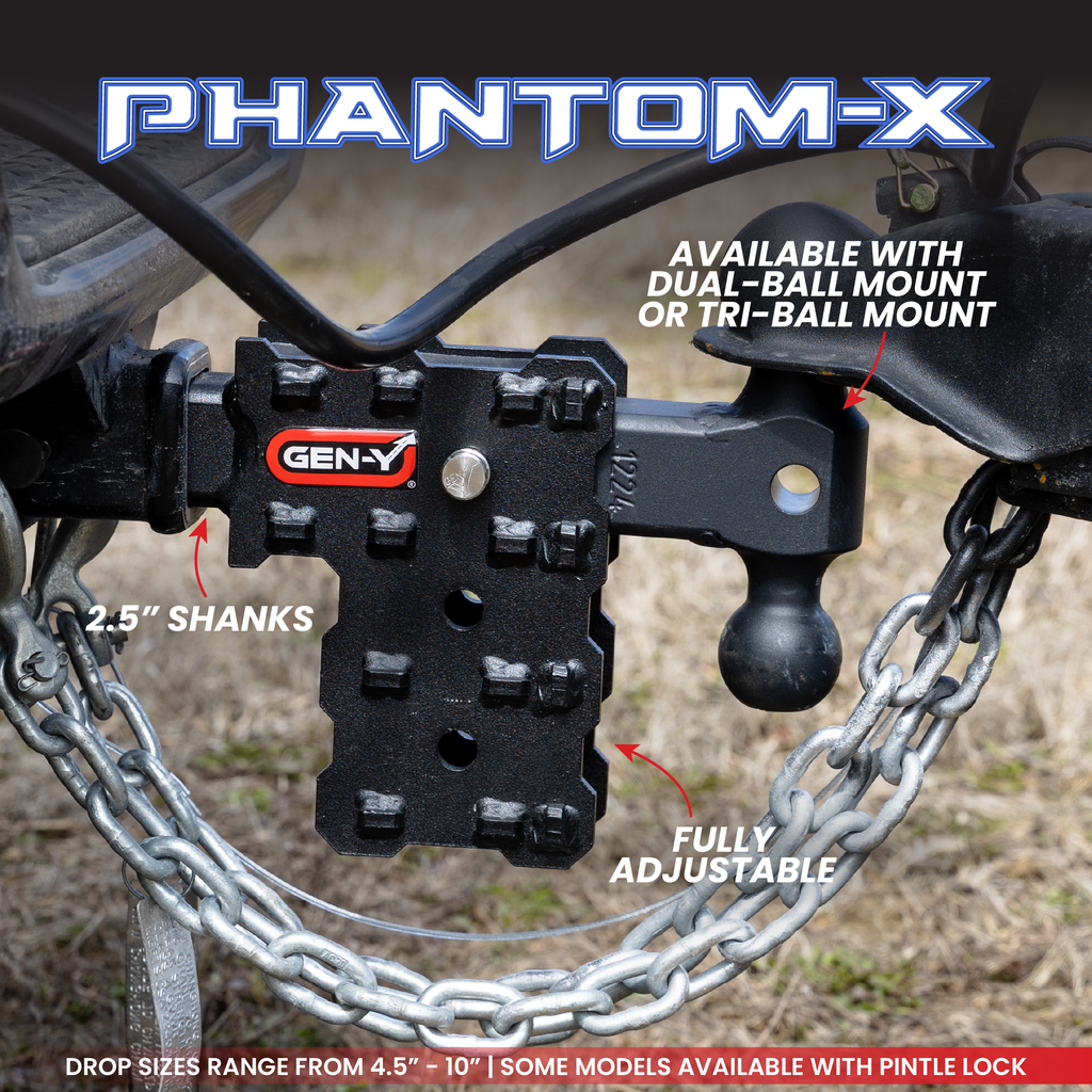 PHANTOM-X 16K Drop Hitch (2 ½" Shank)