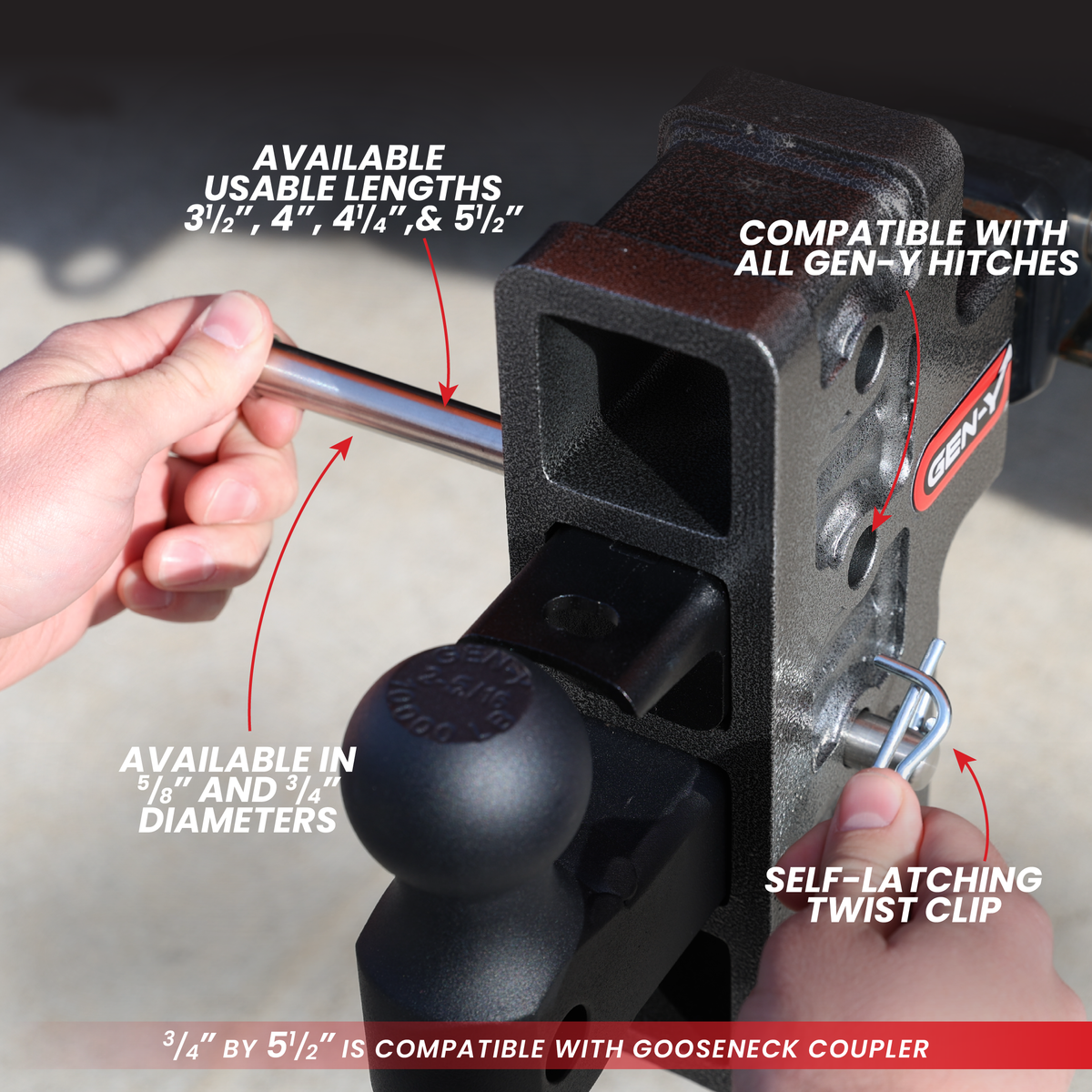 Replacement Hitch Pin