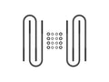 ICON 1999-2010 F-350 Super Duty (DRW)/2003-2013 Dodge Ram 2500/2003-2012 Dodge Ram 3500, Rear, 15” U-Bolt Kit