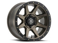 ICON Alloys Rebound, Bronze, 17 x 8.5 / 6 x 5.5, 0mm Offset, 4.75" BS