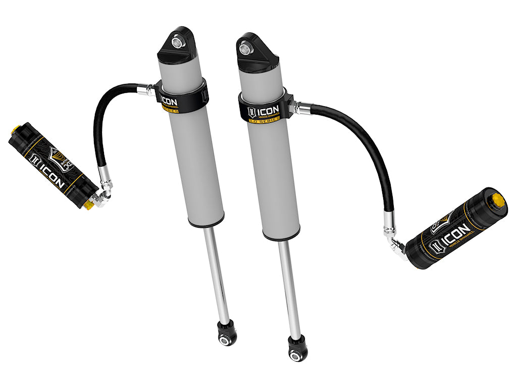 ICON 2011-2026 GM 2500/3500 HD, 0-2" Lift, Rear, V.S. 3.0 Series Shock Absorbers, Remote Reservoir w/ CDCV, Pair