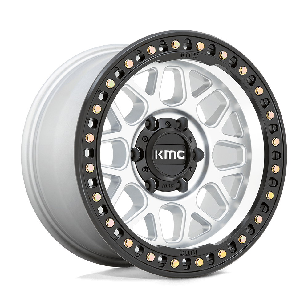 KMC KM549 Machined w/ Satin Black Lip GRS Wheel