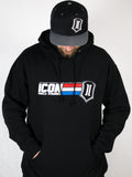 ICON GI-Logo Hoodie – Black