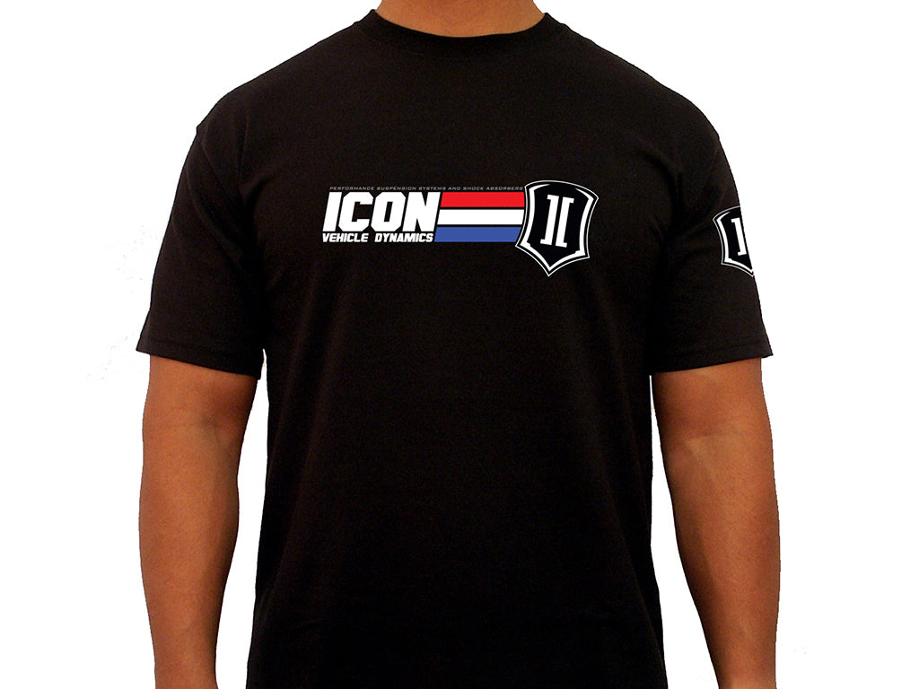 ICON GI-Logo Tee – Black