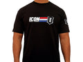 ICON GI-Logo Tee – Black, Large