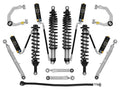 ICON 2021-2026 Ford Bronco, Sasquatch, 2-3" Lift, Stage 7 Suspension System, CDXS, Billet