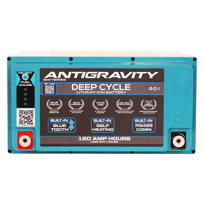 Antigravity DC-120H Deep Cycle Battery Features