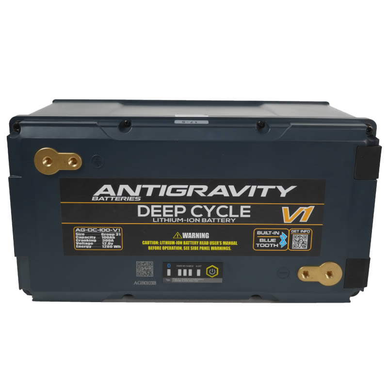Antigravity DC-100-V1 Lithium Deep Cycle Battery