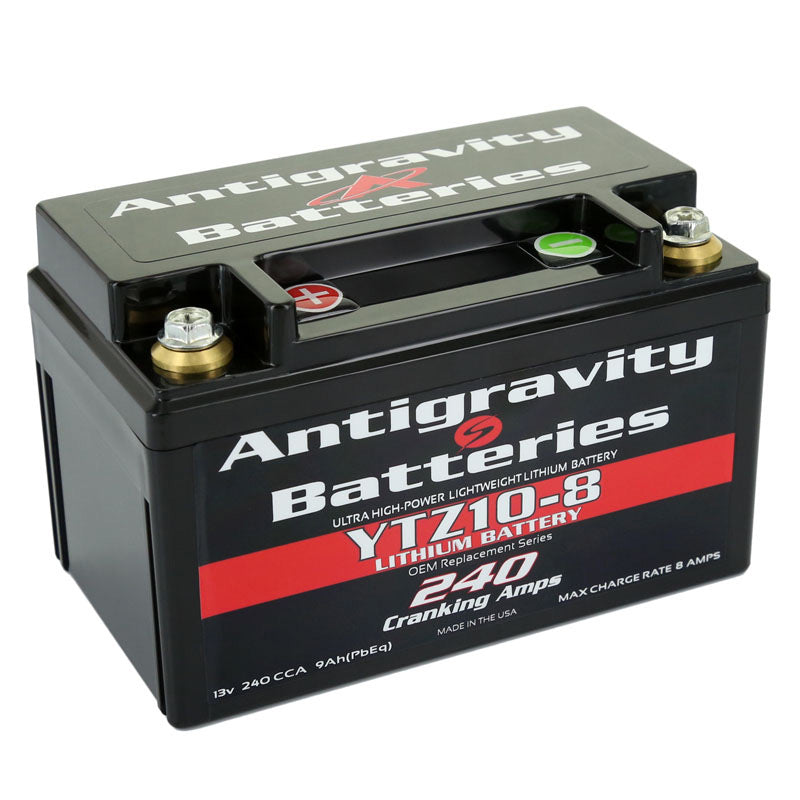 Antigravity YTZ10-8 Lithium Battery
