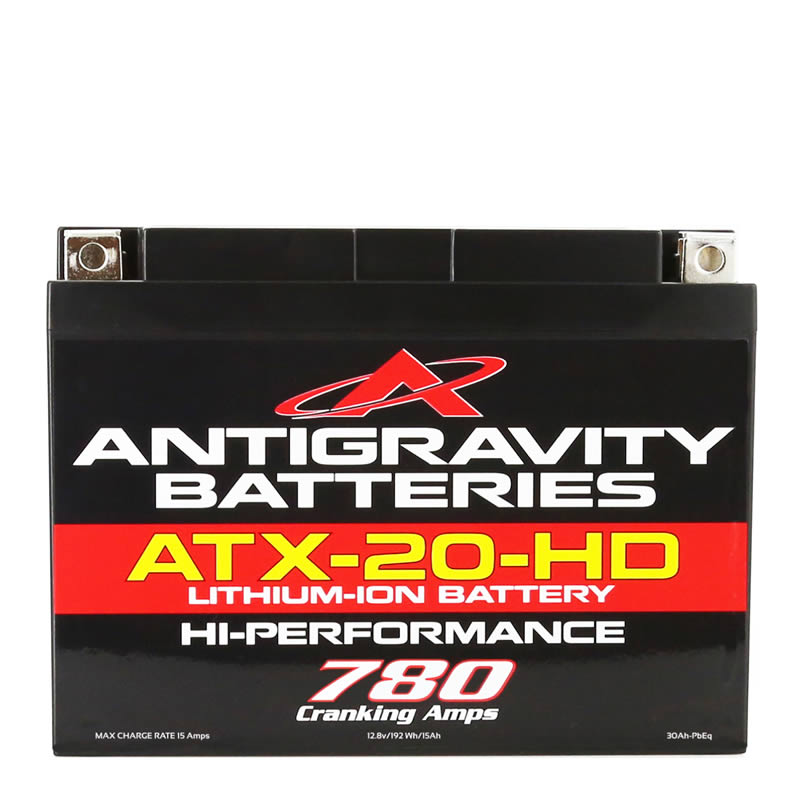 ATX20-HD Heavy Duty Lithium Battery by Antigravity, front view