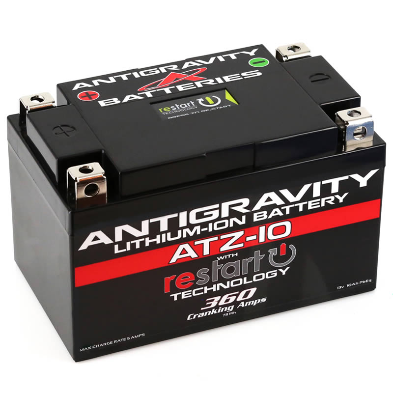 Antigravity ATZ-10-RS Lithium Motorsports Battery with RE-START
