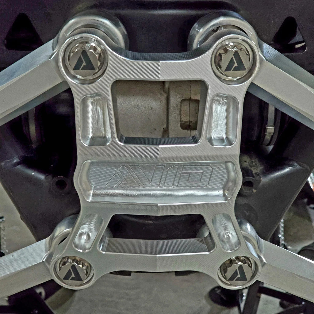 Polaris Pro R Billet Radius Rod Plate Kit | AVID Racing
