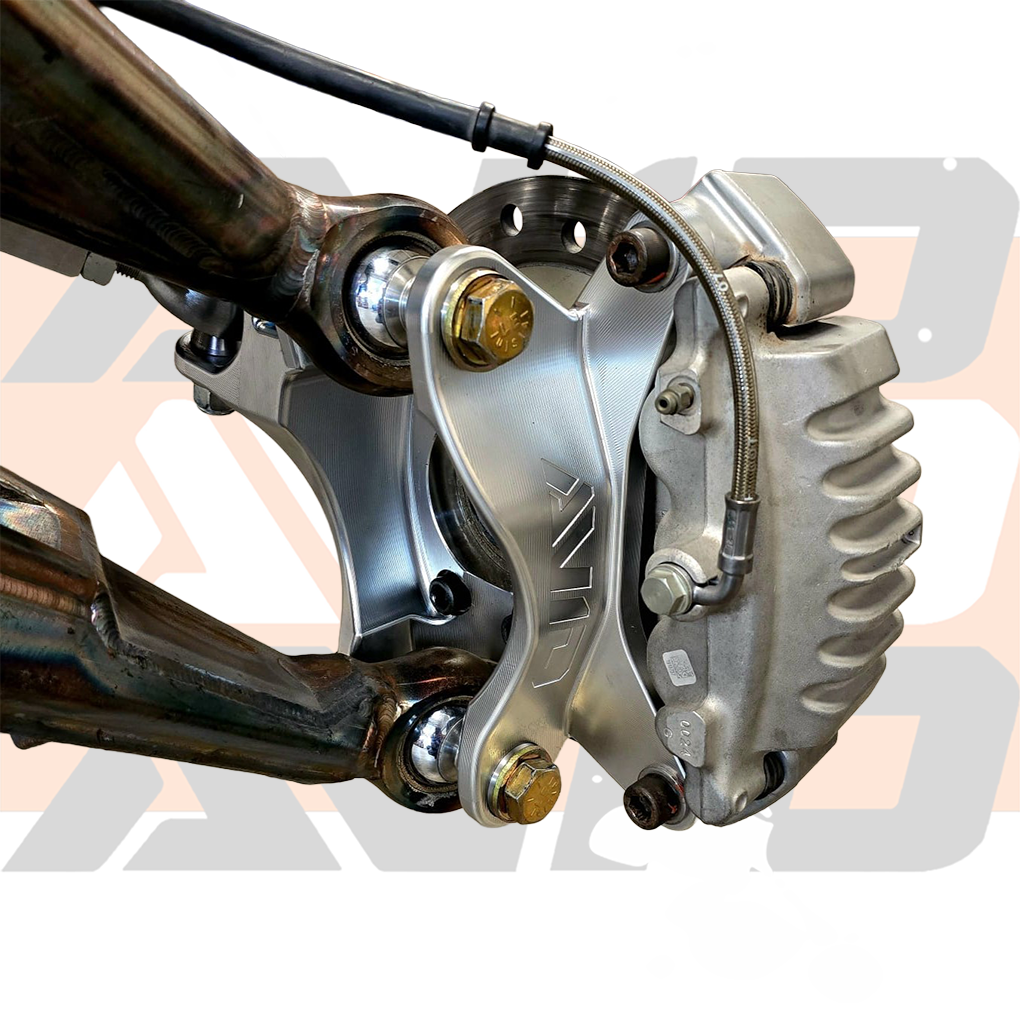 Polaris RZR Pro R / Turbo R / Turbo S Baja Billet Front Upright, Double Shear Vertical Uniball | AVID Racing