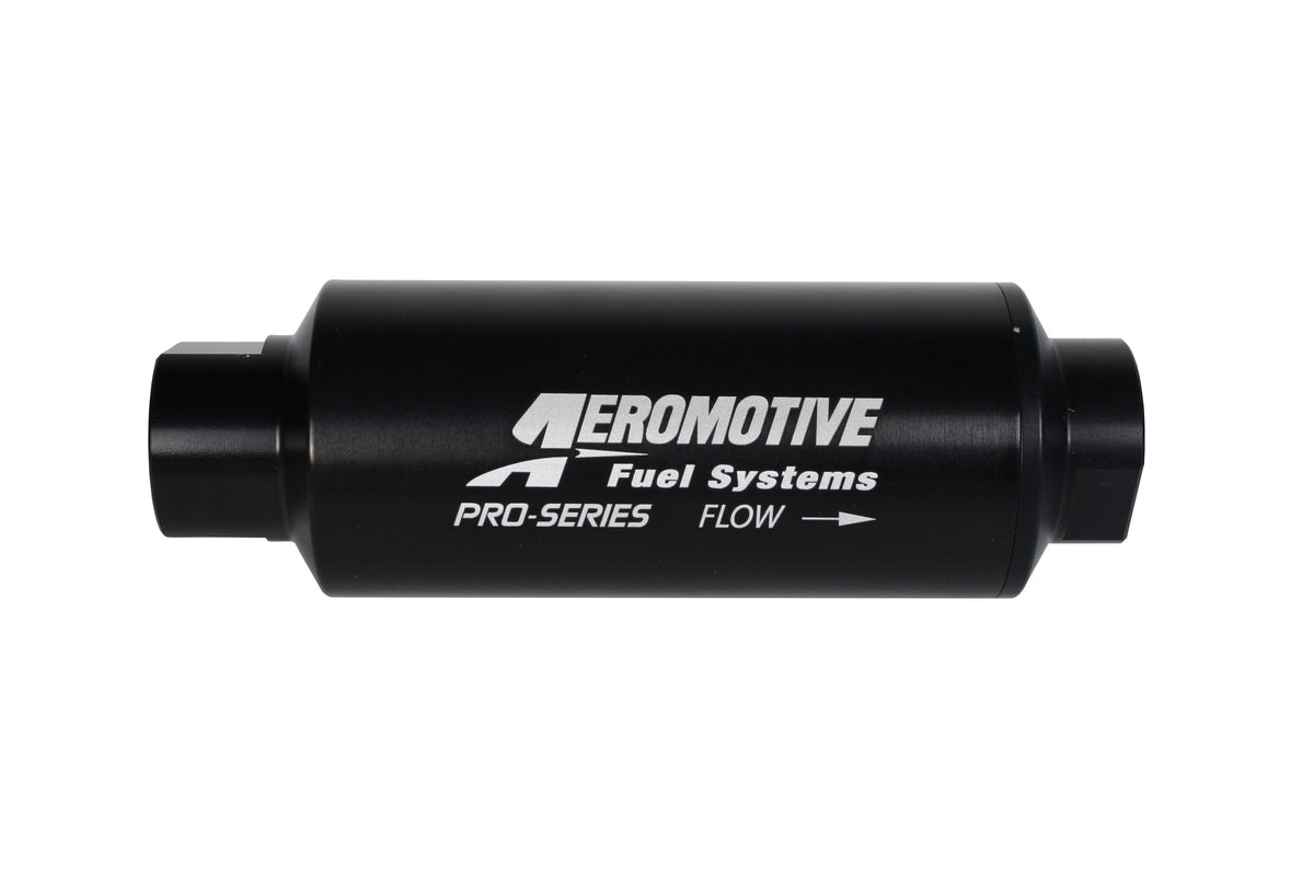 40 Micron Pro-Series Fuel Filter with AN-12 Ports & Stainless Mesh Element
