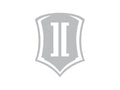 ICON Vehicle Dynamics Shield Logo Sticker, Silver, 10” Tall