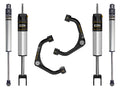ICON 2020-2026 GM 2500/3500 HD, 0-2" Lift, Stage 1 Suspension System, Tubular