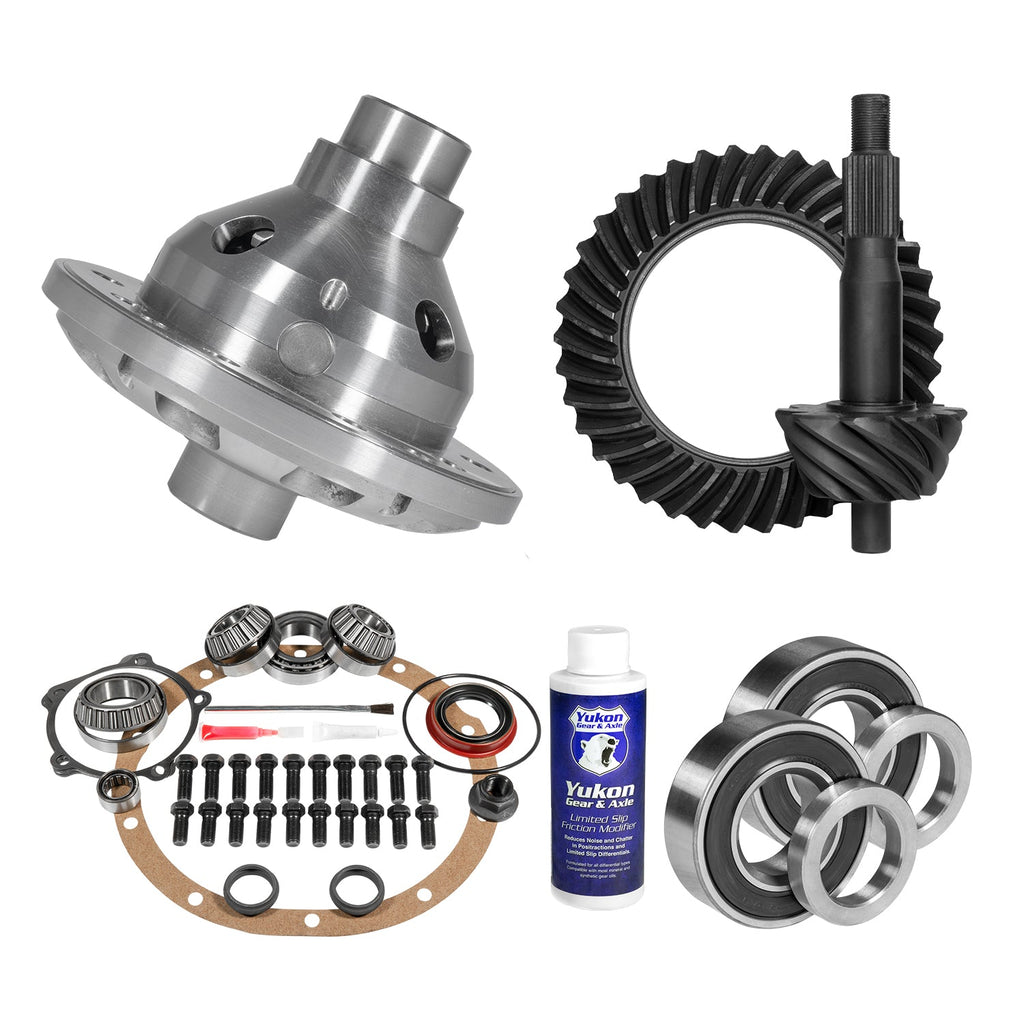Yukon Muscle Car Limited Slip & Re-Gear Kit for Ford 8”, 25 spline, 3.25 ratio