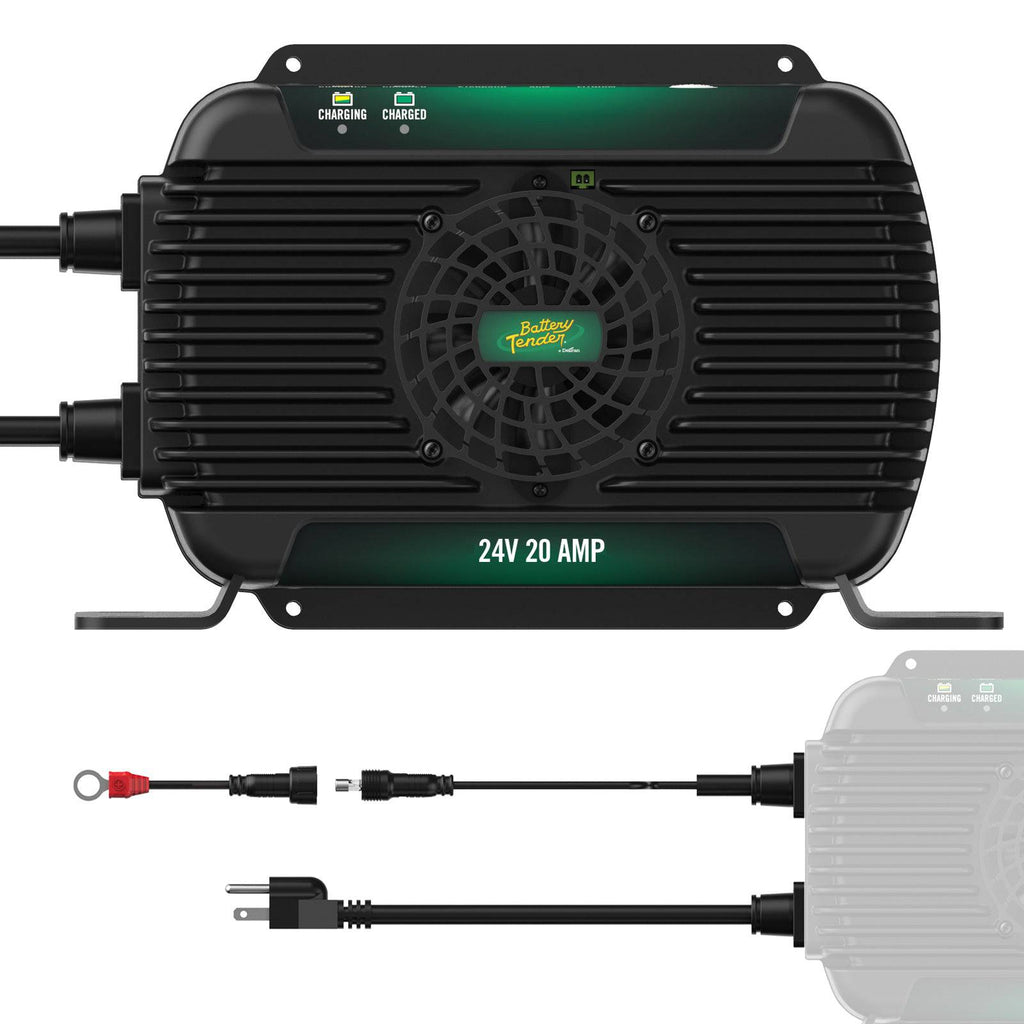 PowerPlus 24V 20 Amp Battery Charger and Maintainer