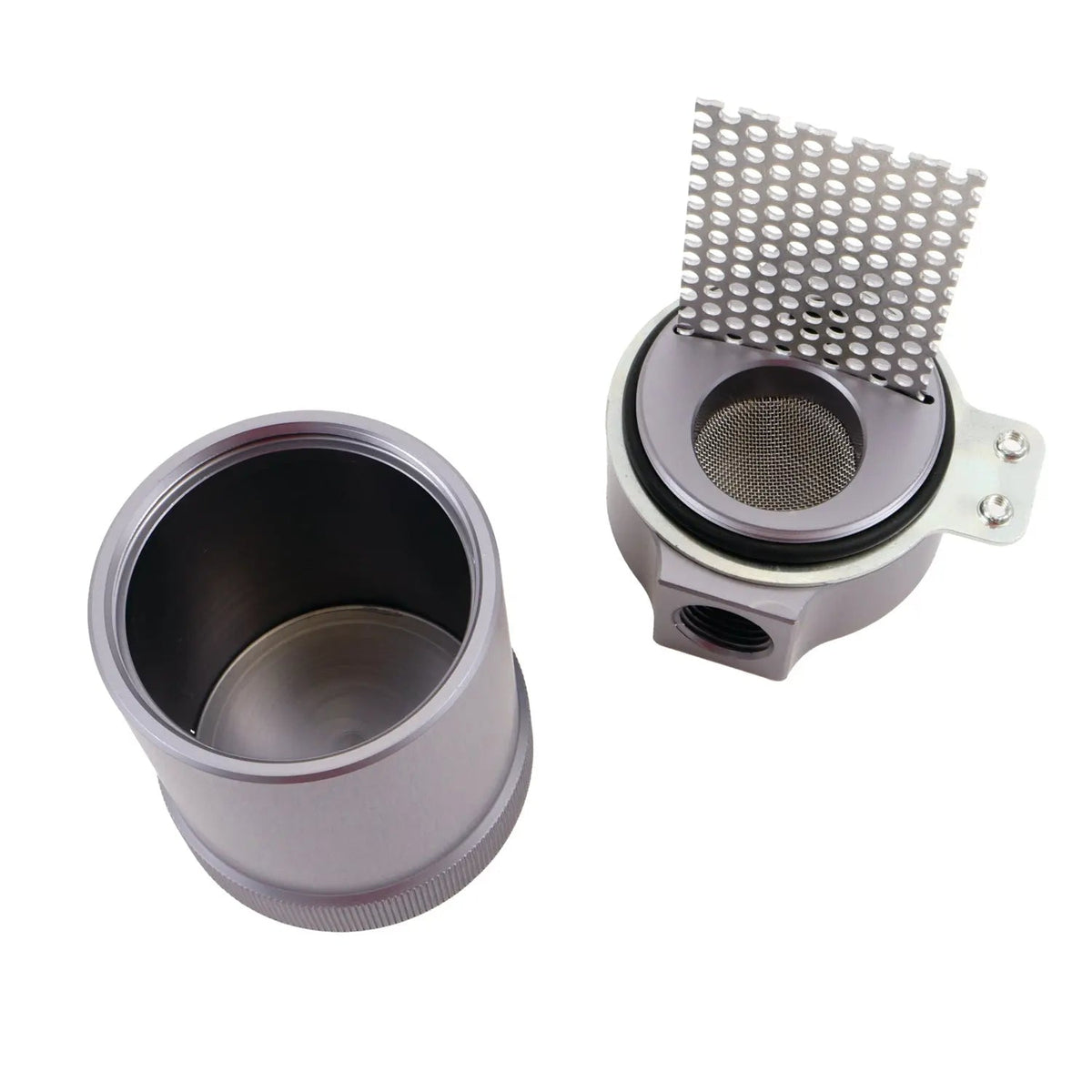 Ford Mustang GT 5.0 Oil Separator Kit With Billet Aluminum Catch Can 11-17