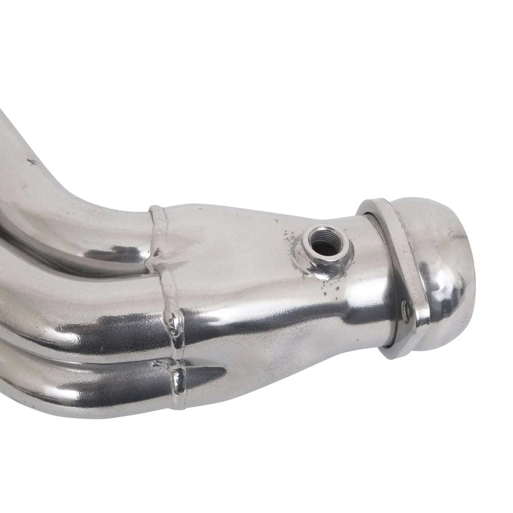 Chevrolet Camaro SS ZL1 6.2 1-3/4 Full Length Exhaust Headers With High Flow Cats Polished Silver Ceramic 10-15