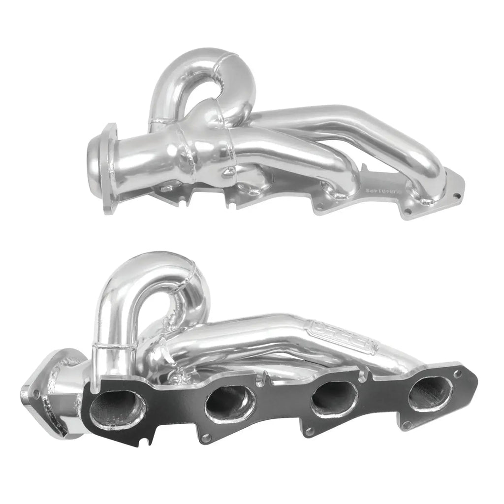 Dodge Ram 1500 Truck 5.7 Hemi 1-3/4 Shorty Exhaust Headers Polished Silver Ceramic 09-18