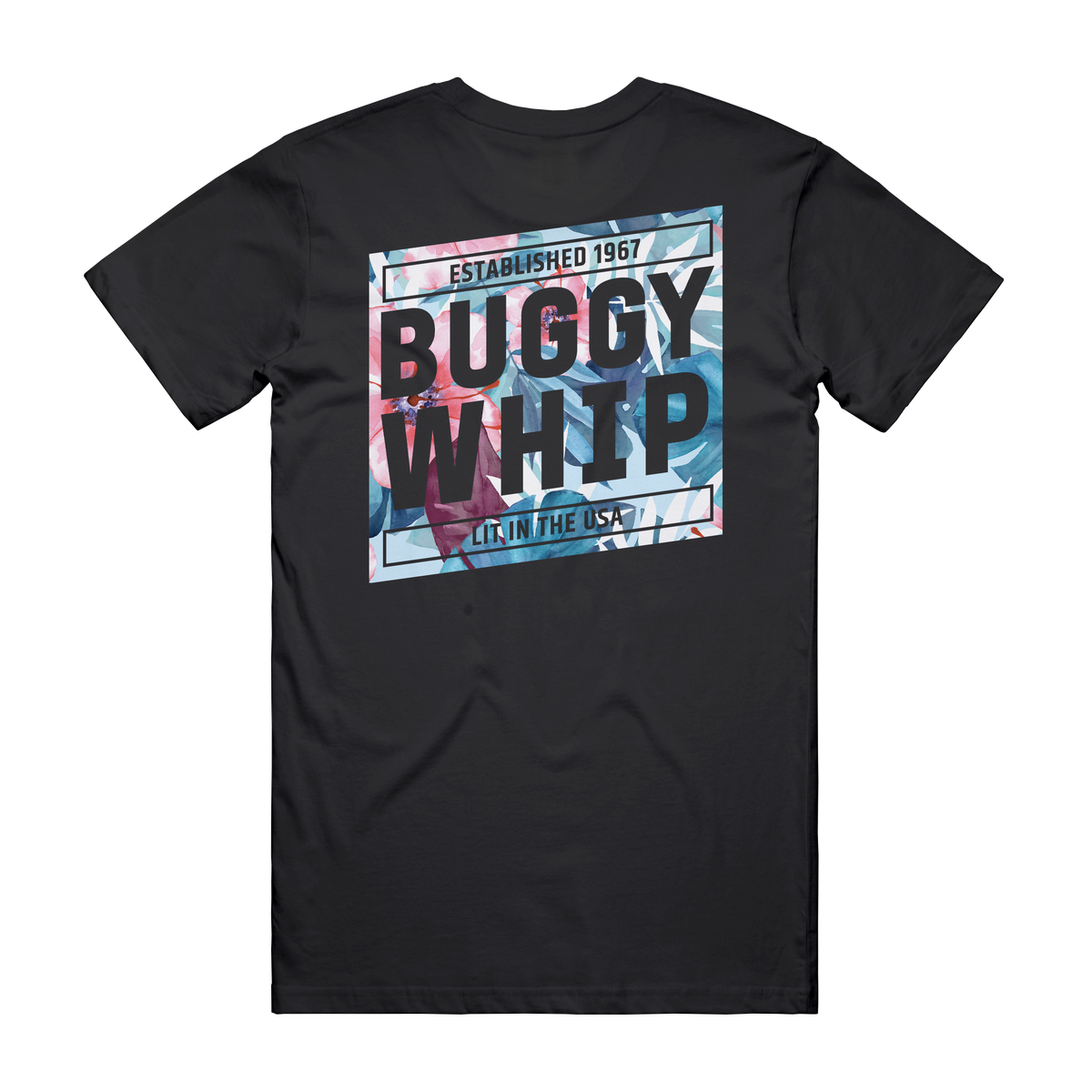 BUGGY WHIP® INC. T-SHIRT - S#3+FLWR