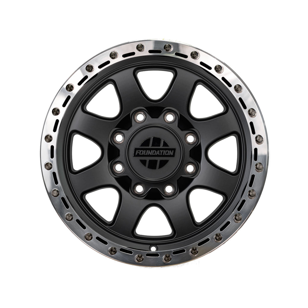 Foundation Wheels 395 HD GMC/Chevy 8 Lug Specific Wheel