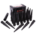 L793810XLBK8NV 9/16 XL SPIKE BLACK 8 LUG KIT INCLUDES 32 LUGS AND 1 INSTALLATION TOOL