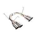 BLOX Racing T304 Muffler Delete / Axle Back - 2022+ WRX 4.0"