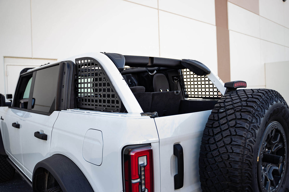 2021-2026 Ford Bronco | Rear Window Molle Panels
