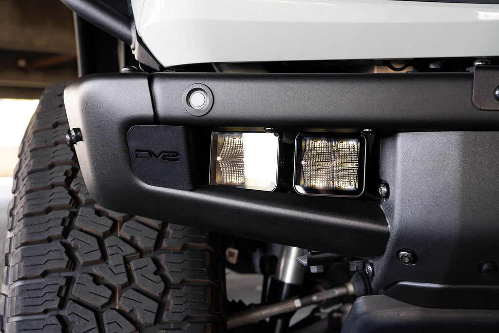 2021-2026 Ford Bronco | Factory Bumper Fog Pocket Light Mounts