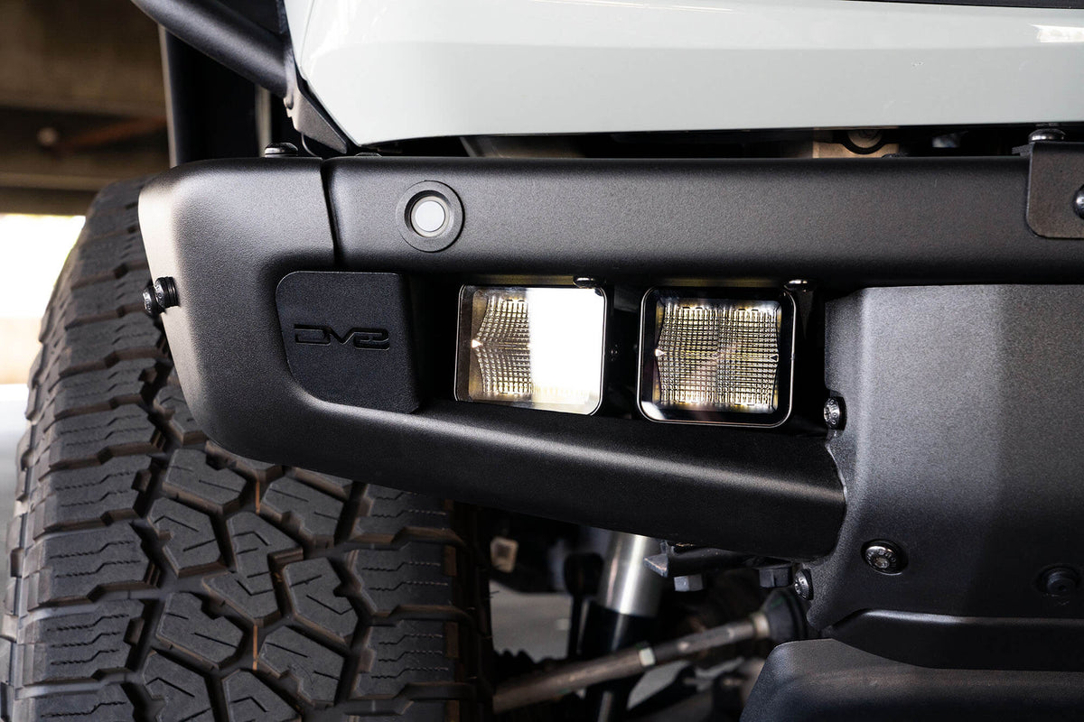 2021-2026 Ford Bronco | Factory Bumper Fog Pocket Light Mounts