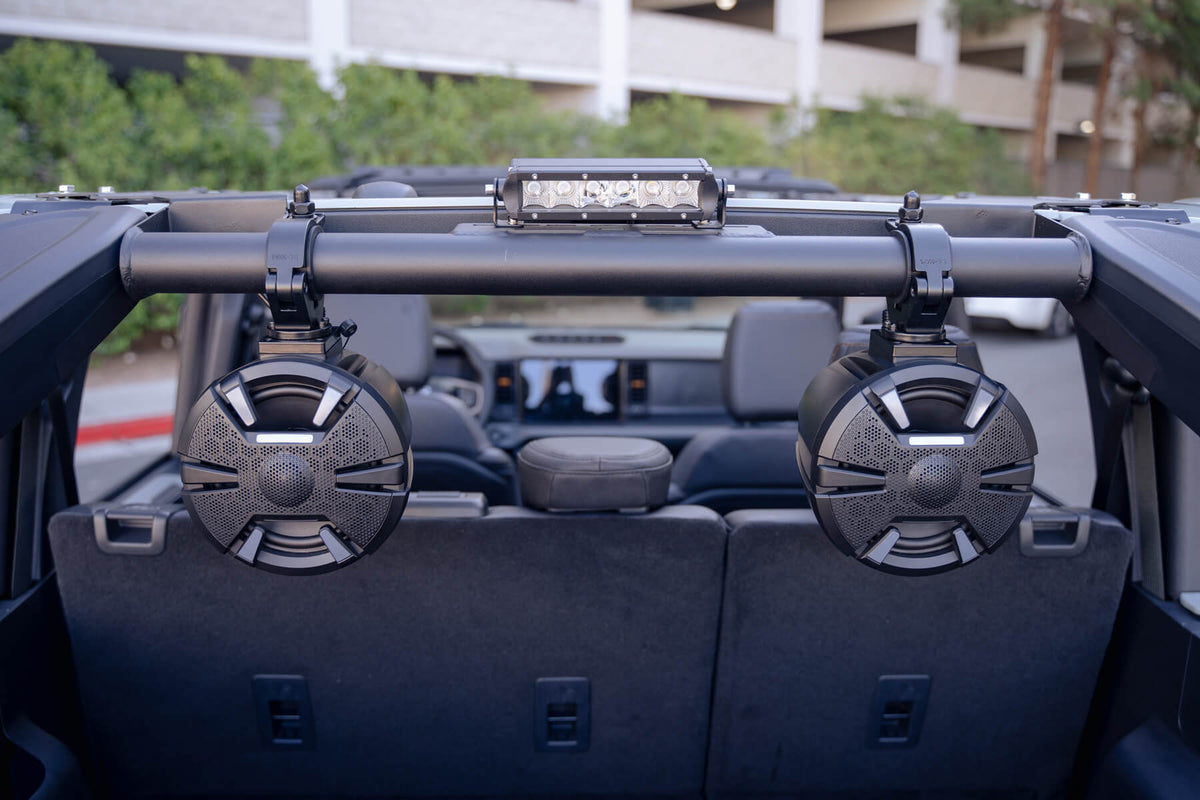 2021-2026 Ford Bronco | Rear Speaker & Light Mount