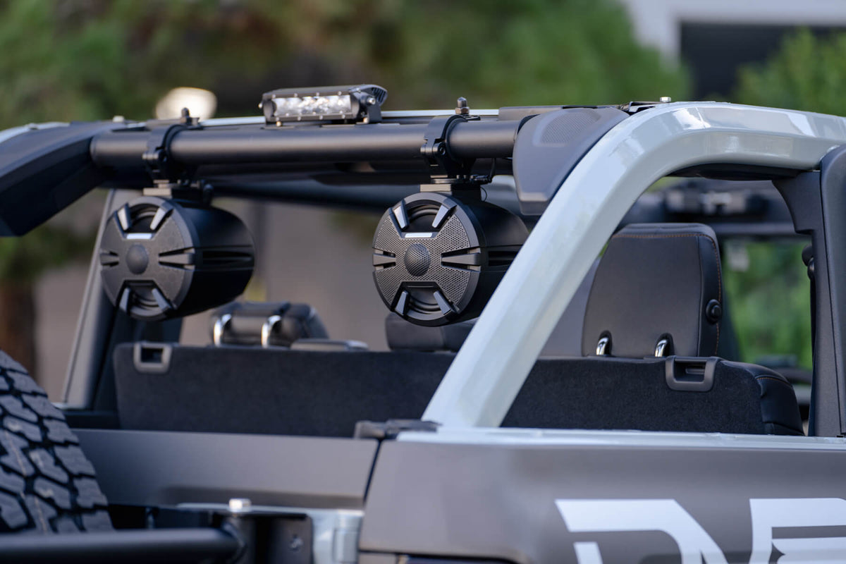 2021-2026 Ford Bronco | Rear Speaker & Light Mount