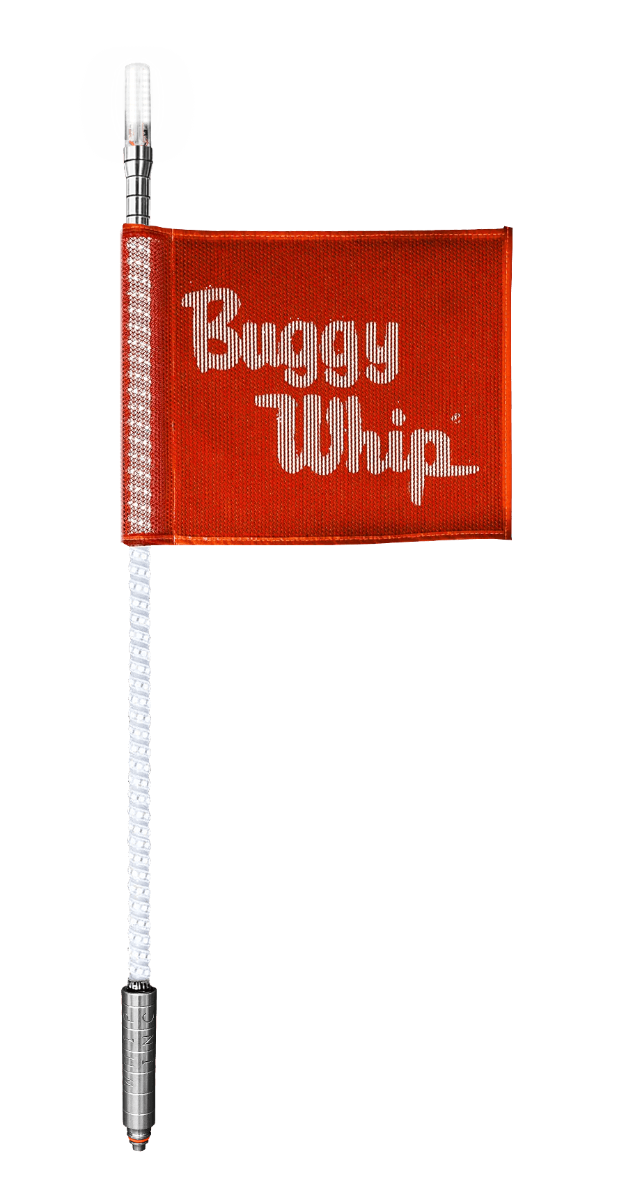 LED Whips With Lighted Top Option - (24 Volts)