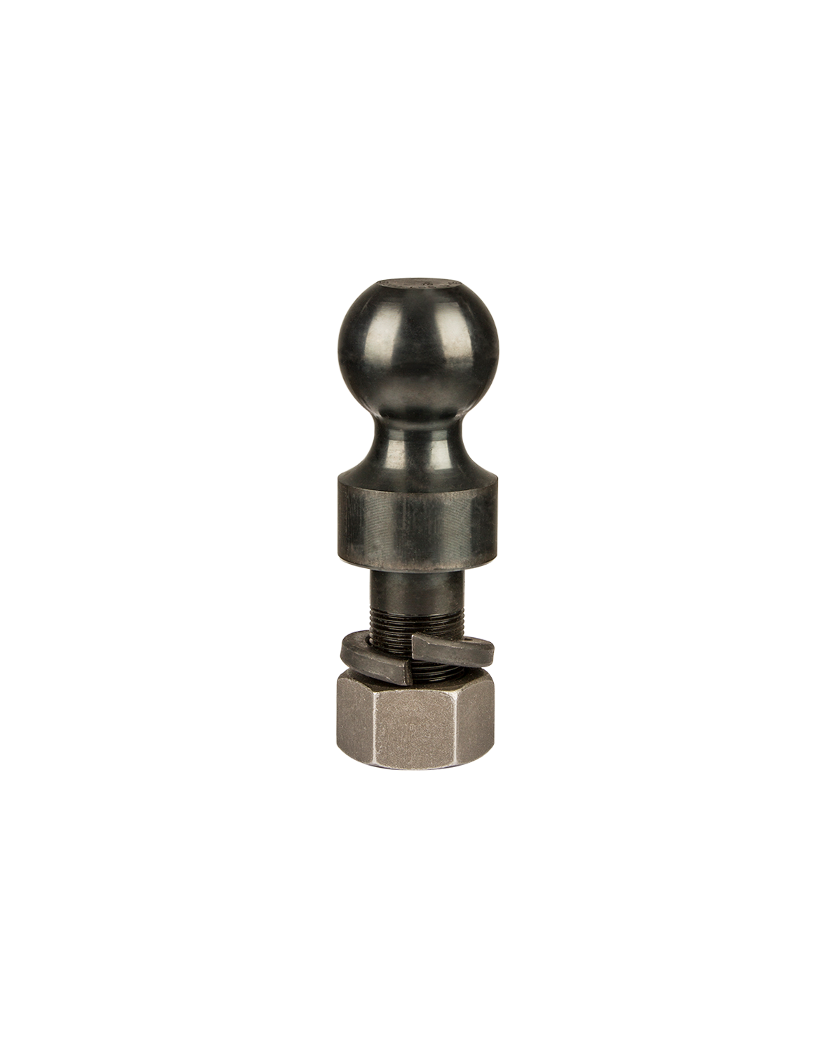B&W Specialty & Heat Treated Hitch Ball 2 5⁄16 x 1 3⁄8 x 2 3⁄4, 30K Raw, 1” Rise, 12 TPI