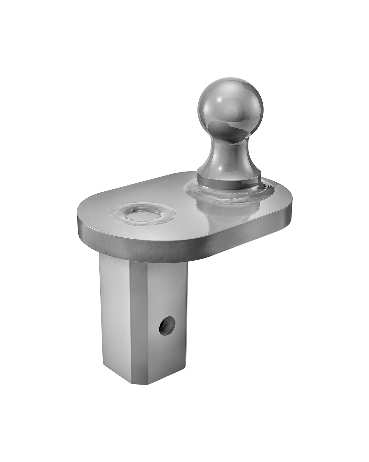 B&W Trailer Hitches turnoverball 4” gooseneck ball extender.