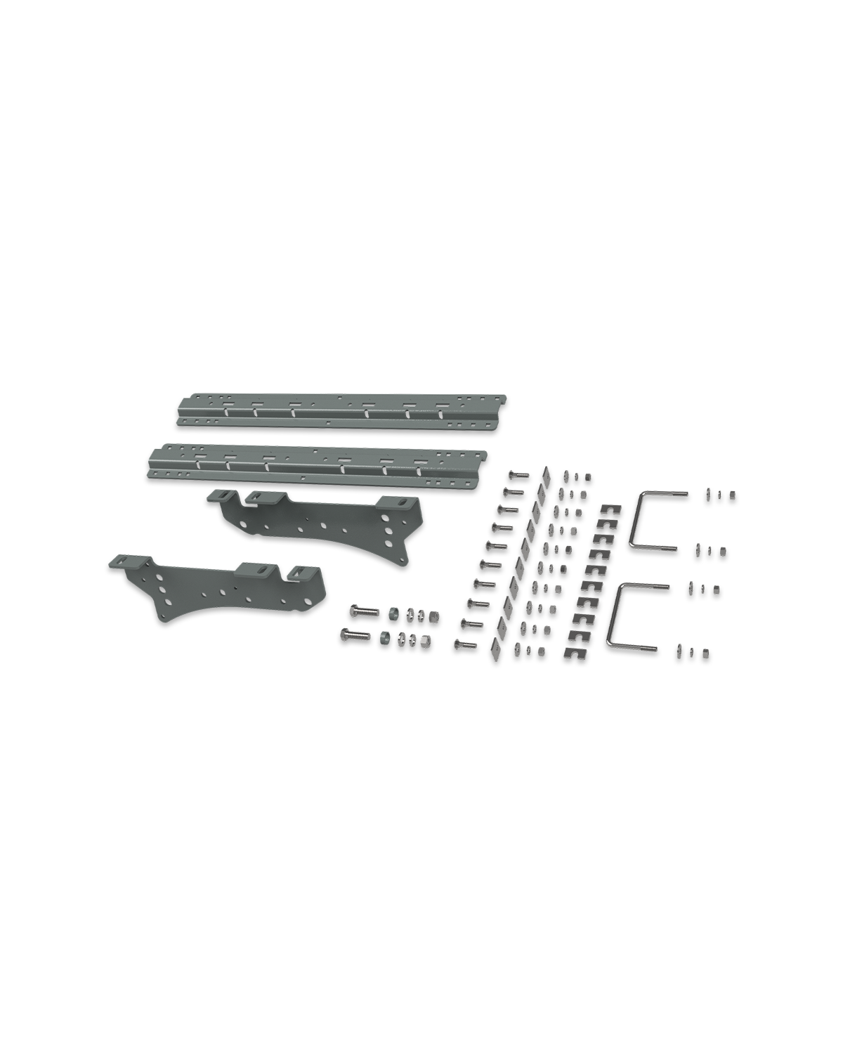 Universal Mounting Rails with Custom Installation Brackets - RVK2400