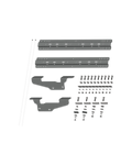 Universal Mounting Rails with Custom Installation Brackets - RVK2405