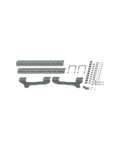 Universal Mounting Rails with Custom Installation Brackets - RVK2503