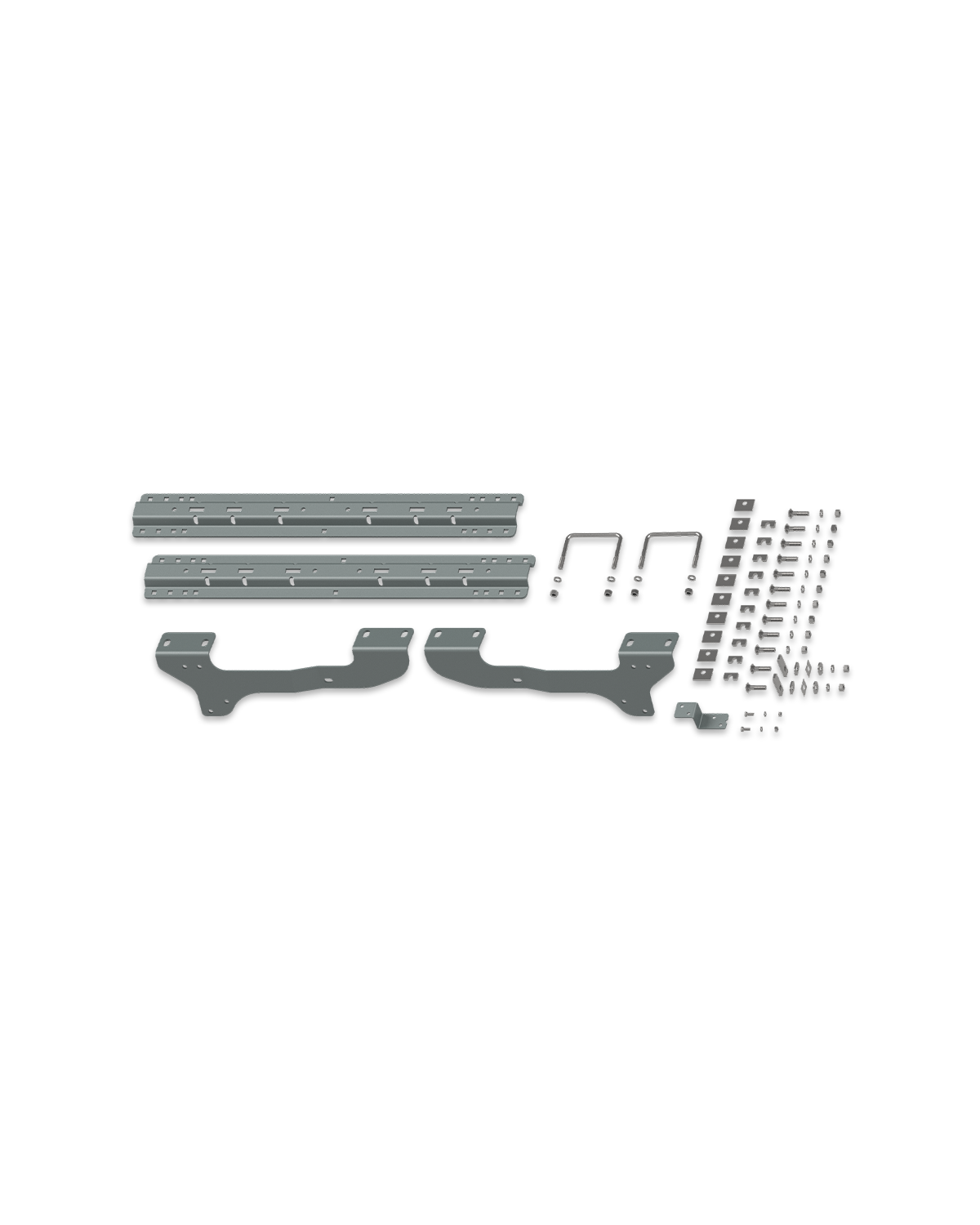 Universal Mounting Rails with Custom Installation Brackets - RVK2503