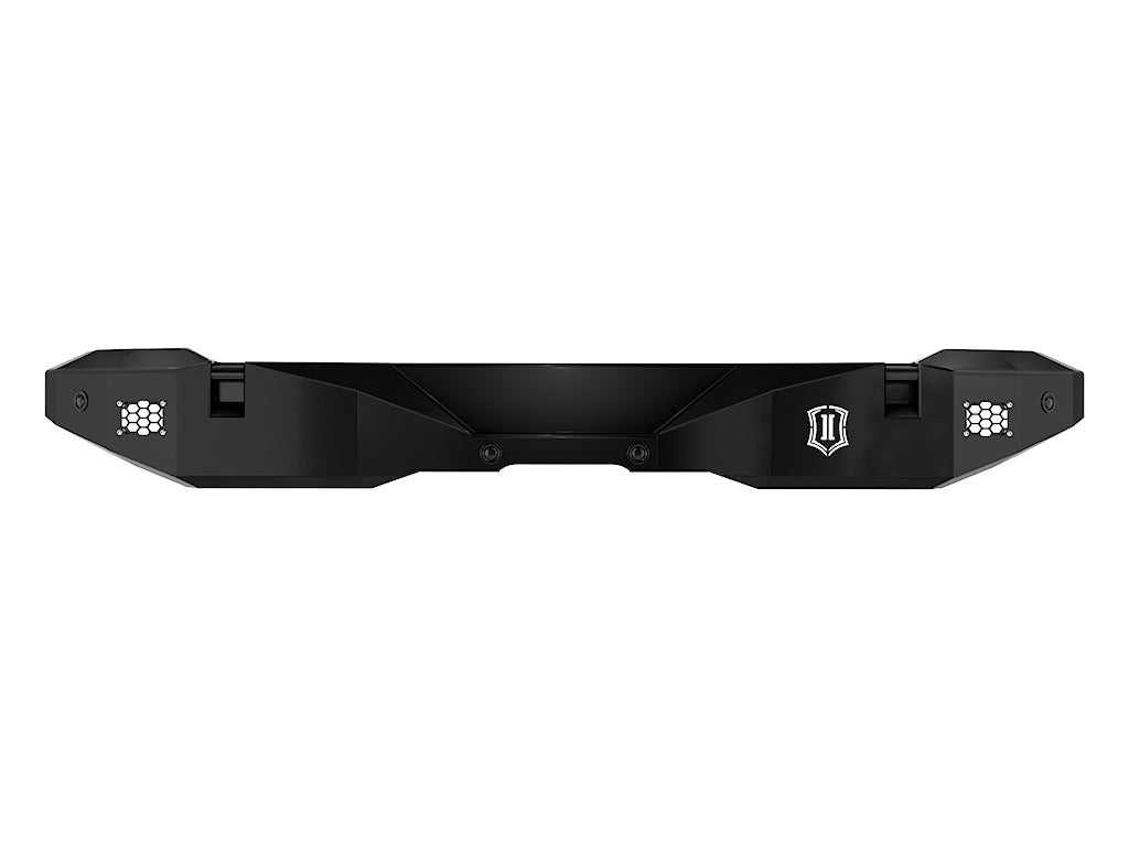 ICON Impact Armor 2021-2026 Ford Bronco, Rear, Pro Series Bumper