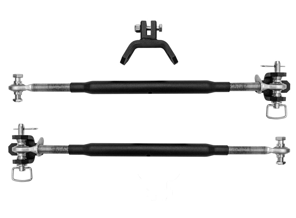 BulletProof Frame-Mounted Hitch Stabilizer Bars