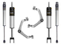ICON 2020-2026 GM 2500/3500 HD, 0-2" Lift, Stage 1 Suspension System, Billet