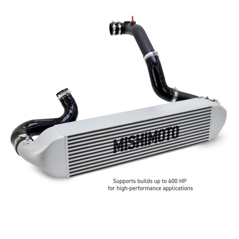 Mishimoto 2023+ Honda Civic Type-R Intercooler Kit w/Pipes - Silver Intercooler/Black Pipes